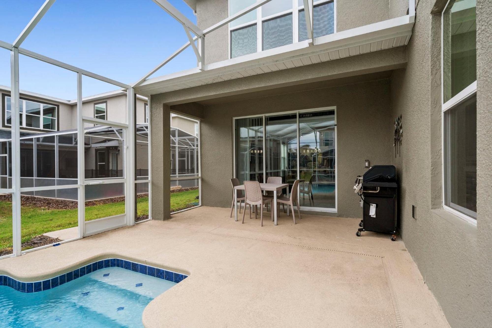 Gorgeous 5 Bd Home W Private Pool Next To Disney Kissimmee Exterior photo